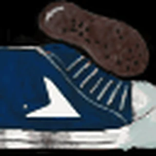 Blue Hi-Tops
