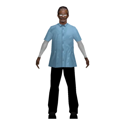 Black older male, bartender