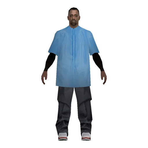 Black young male, bartender