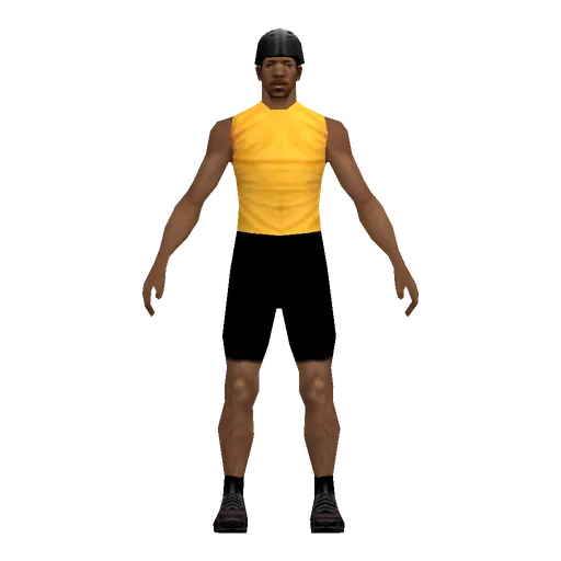 Black young male, mountain man