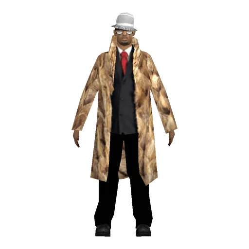 Black young male, pimp