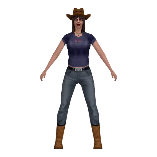 Country white young female, farmer (cwfyfr1)