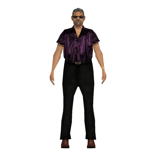 Hispanic older male, rich