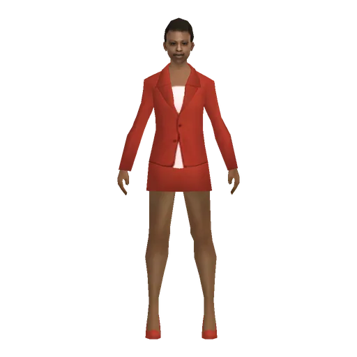 San Fierro black young female, rich