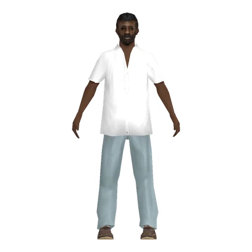 San Fierro black older male, rich