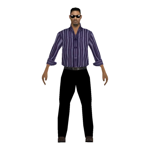San Fierro black young male, rich