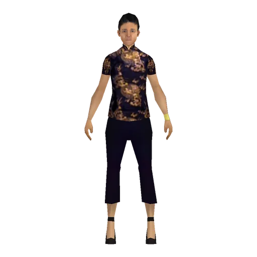 San Fierro Asian older female, rich