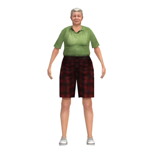 San Fierro white older female, rich