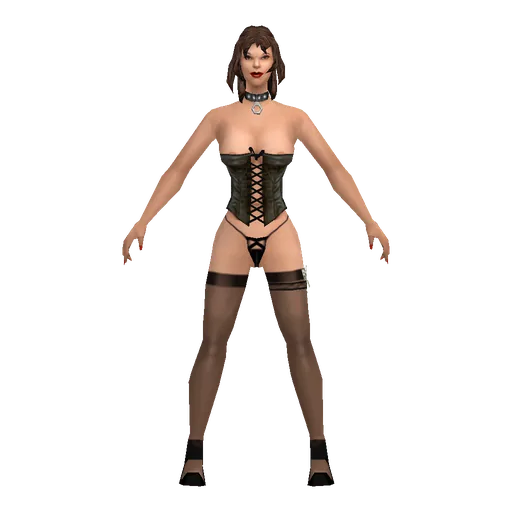 San Fierro white young female, stripper