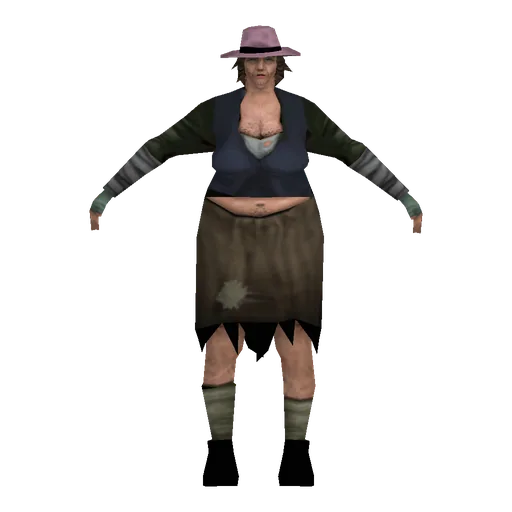 San Fierro white older male, trucker (swmotr1)