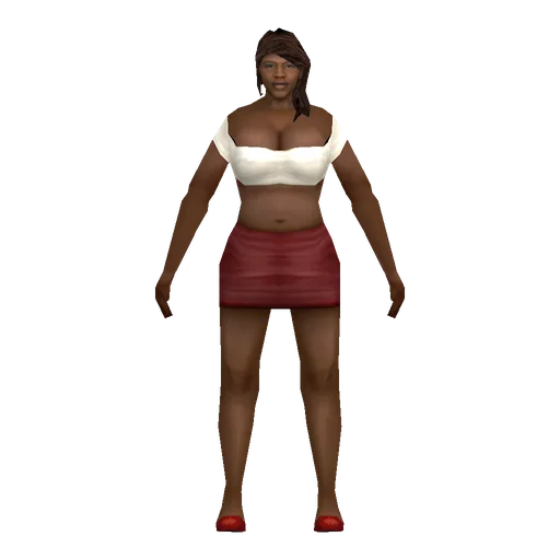 Vagos black young female, prostitute