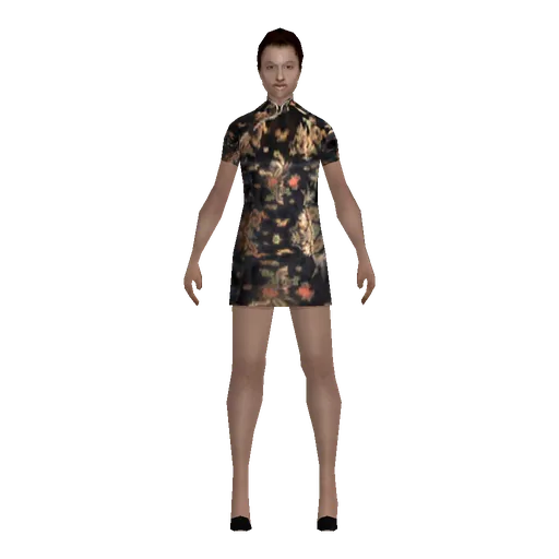 Las Venturas white young female, worker