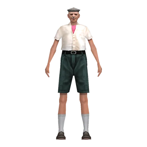 White older male, rich