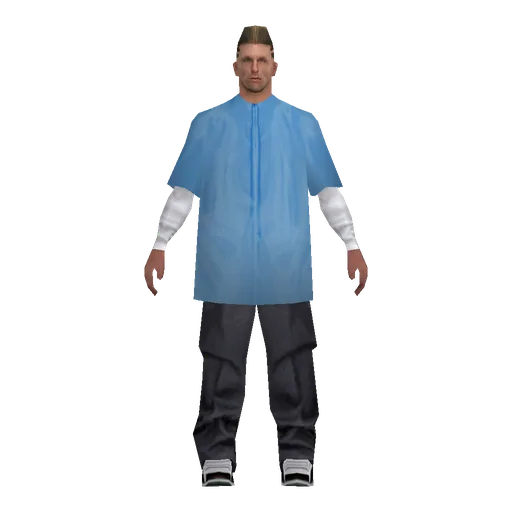 White young male, bartender