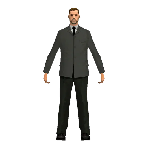 White young male, business