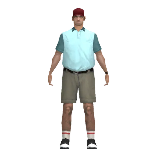 White young male, golfer (wmygol2)