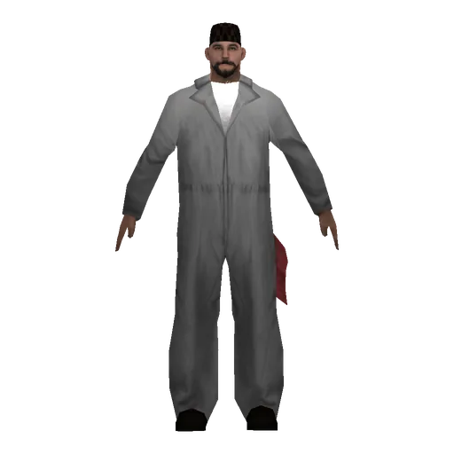 White young male, mechanic