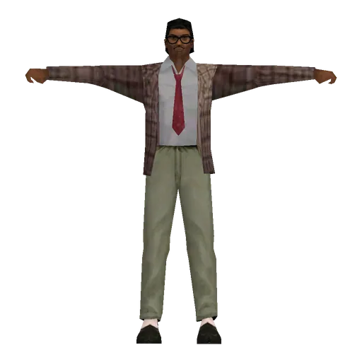 Black young male, business