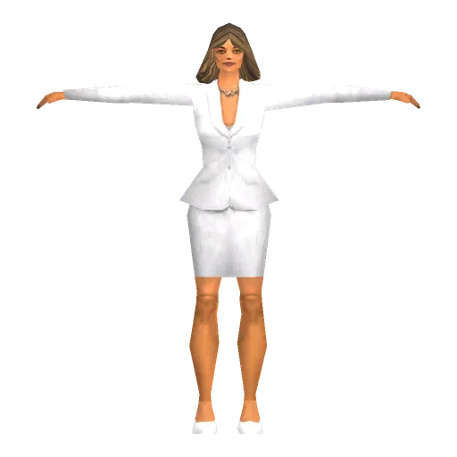 Hispanic older female, rich