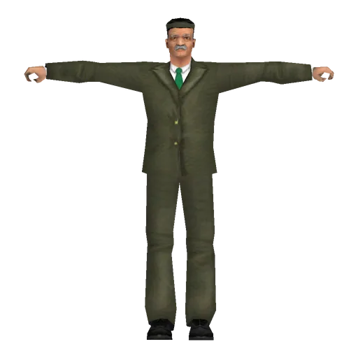White older male, business