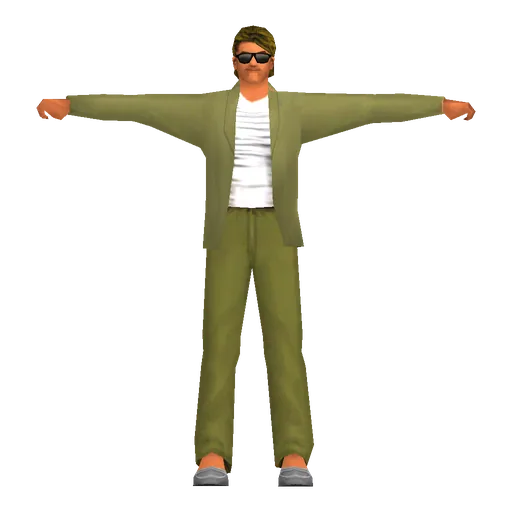 White young male, rich
